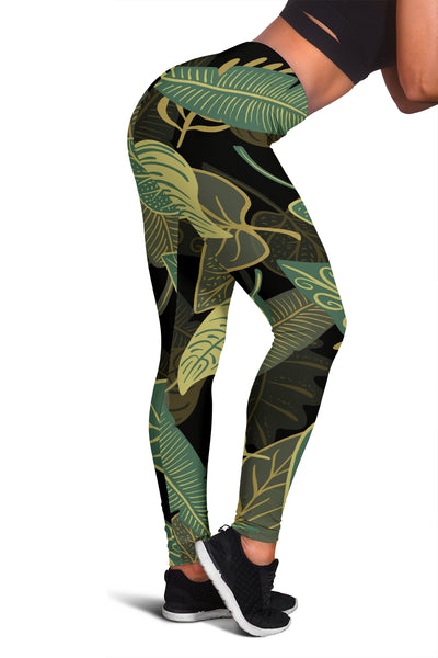 Women's Leggings - Jungle Nights