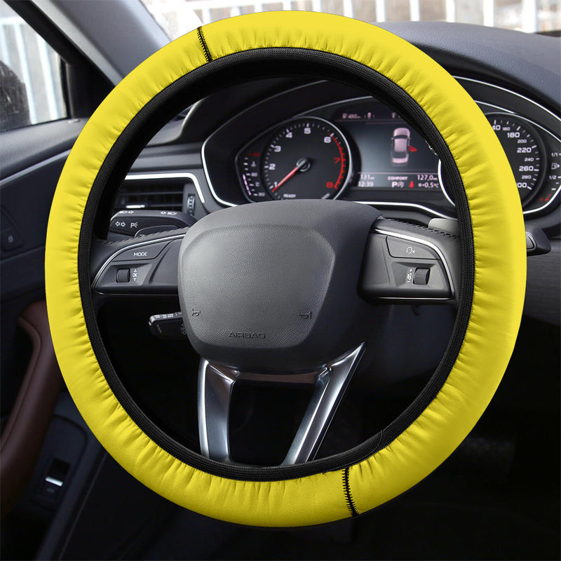 Yellow Steering Wheel Cover