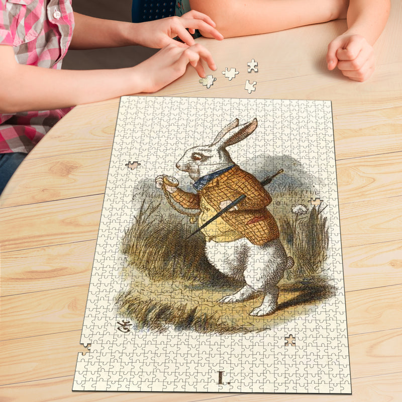 White Rabbit Jigsaw Puzzle