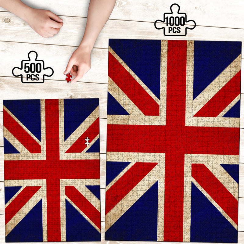United Kingdom Grunge Jigsaw Puzzle