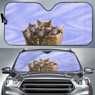Funny cats Auto Sun Shade - Carbone's Marketplace