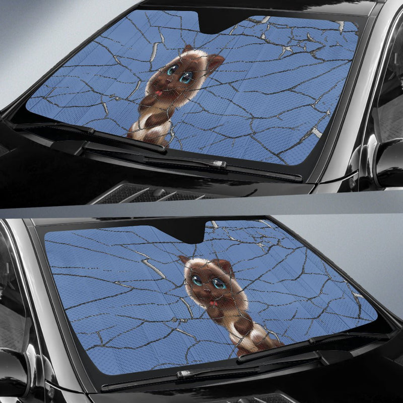 Funny puppy Auto Sun Shade - Carbone&