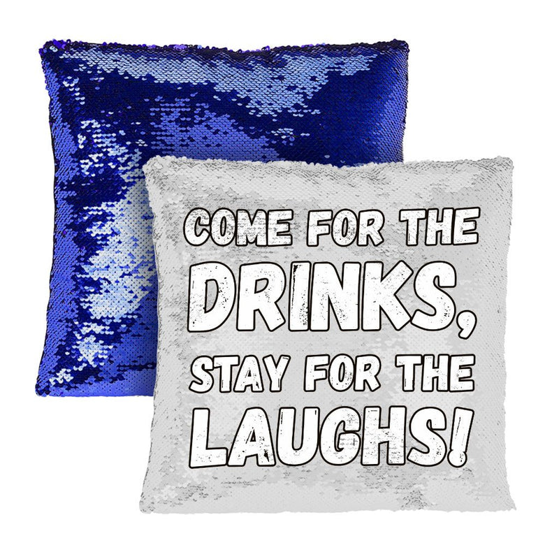 Funny Quote Sequin Pillow Case - Funny Saying Pillow Case - Cool Design Pillowcase - Carbone&