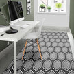 Geometric Gray Area Rug - Carbone's Marketplace