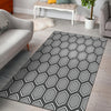 Geometric Gray Area Rug - Carbone's Marketplace