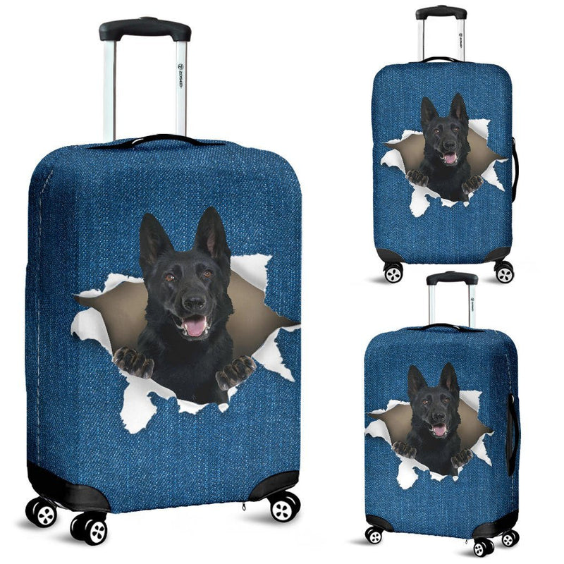 German Shepherd Torn Paper - Carbone&