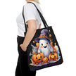 Ghost & Pumpkins Tote Bag - Carbone's Marketplace