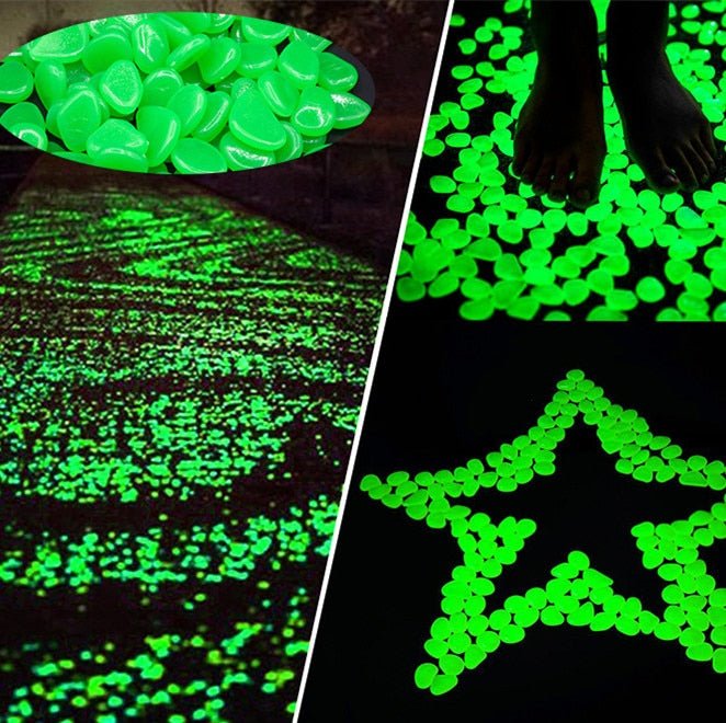 Glow in the Dark Garden Pebbles - Carbone's Marketplace