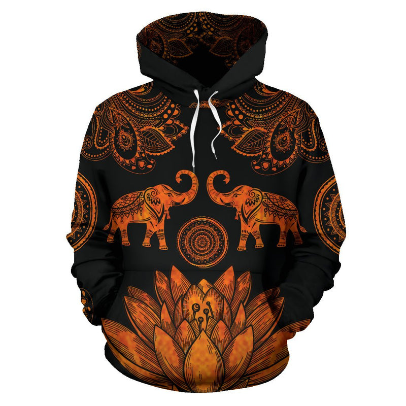 Gold Elephant Hoodie - Carbone&