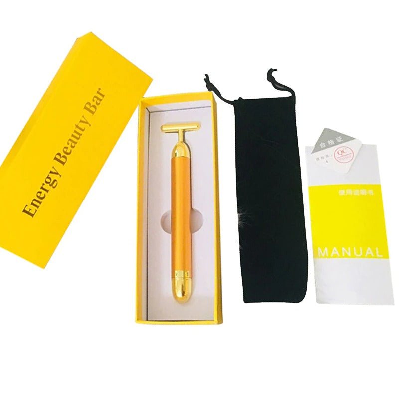 Gold Facial Roller Massager - Carbone's Marketplace