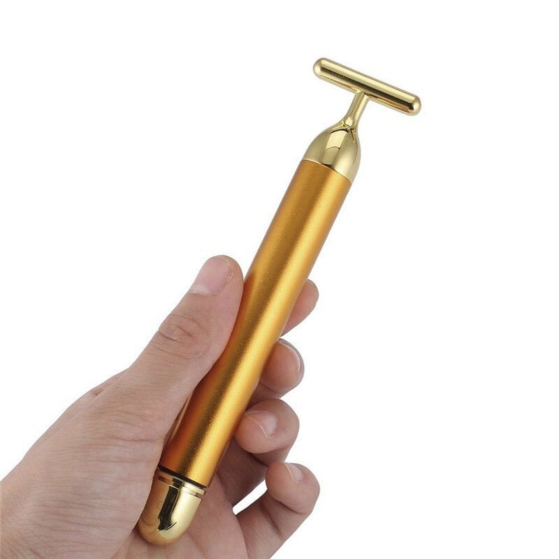 Gold Facial Roller Massager - Carbone's Marketplace