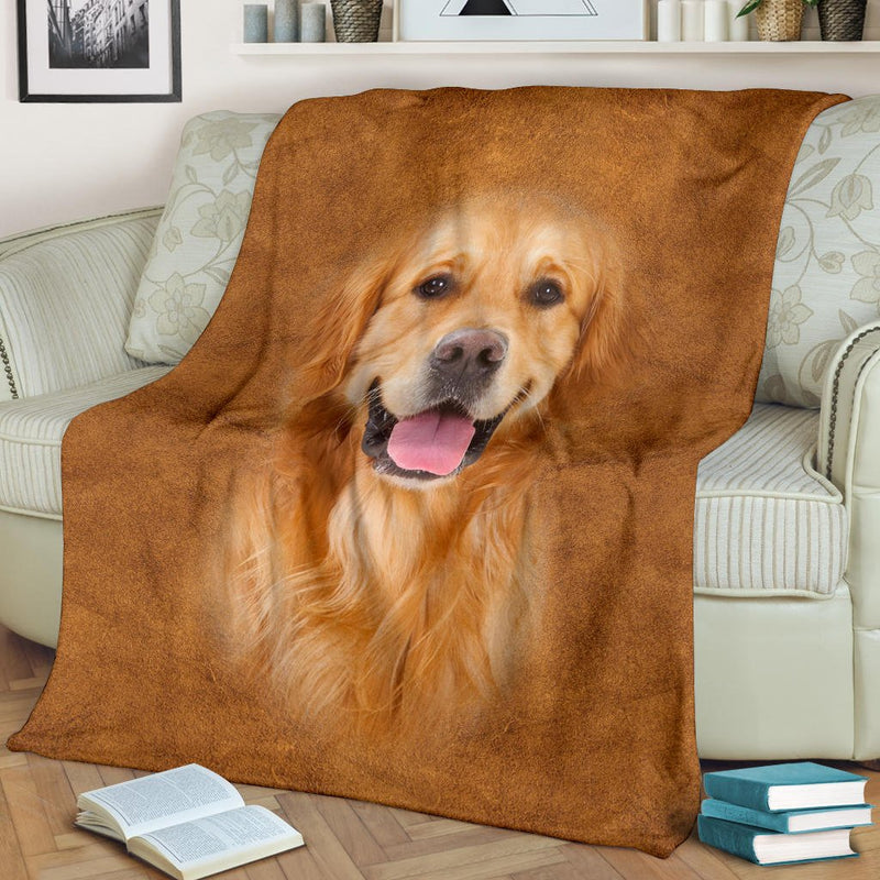 Golden Retriever Face Hair - Carbone&