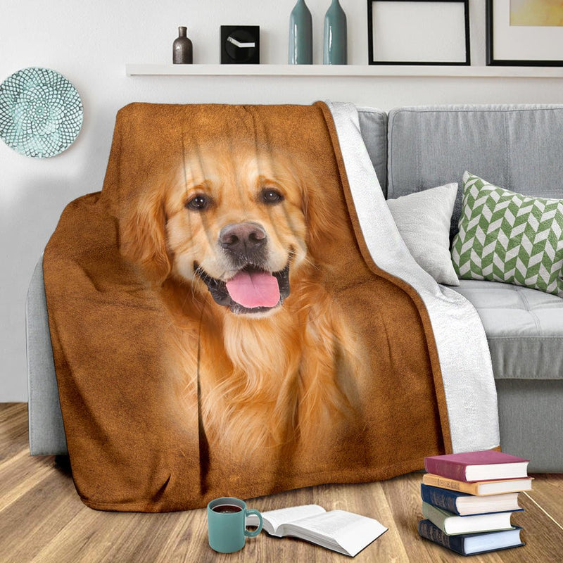 Golden Retriever Face Hair - Carbone&