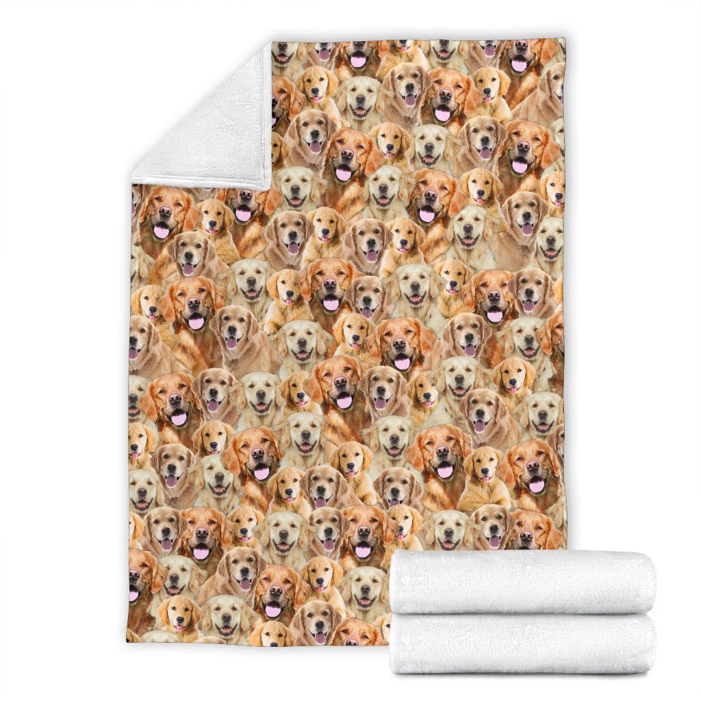 Golden Retriever Full Face - Carbone's Marketplace