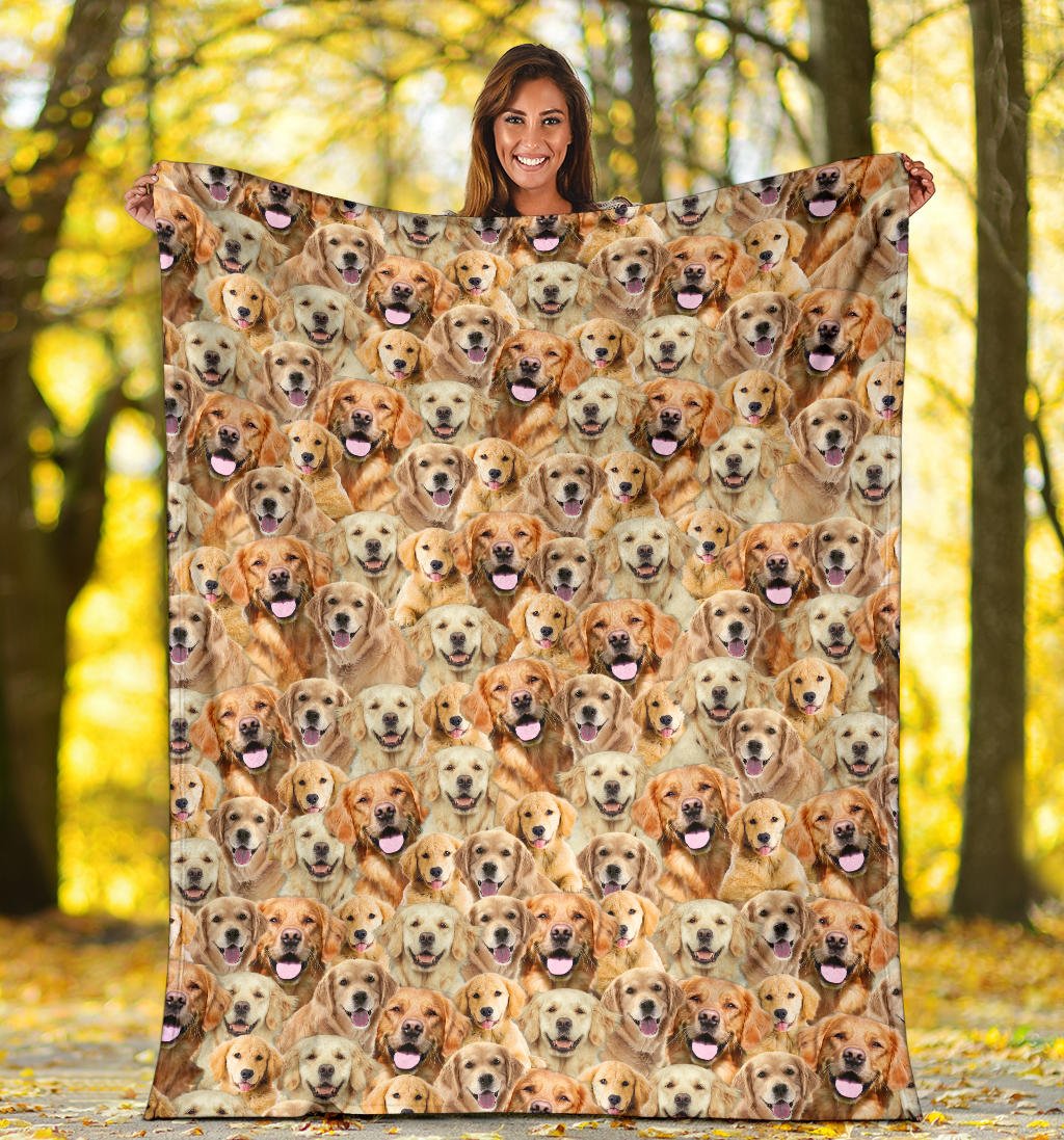 Golden Retriever Full Face - Carbone's Marketplace