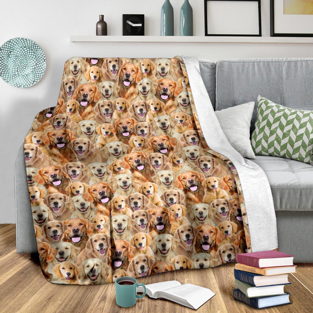 Golden Retriever Full Face - Carbone's Marketplace