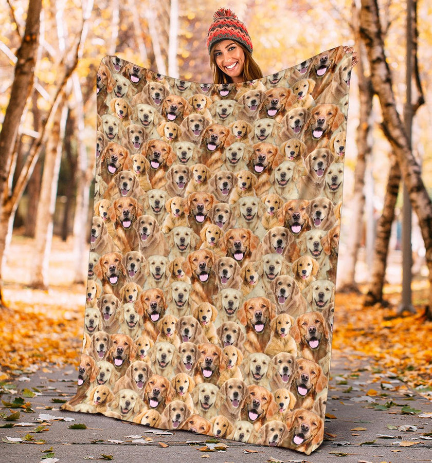 Golden Retriever Full Face - Carbone's Marketplace