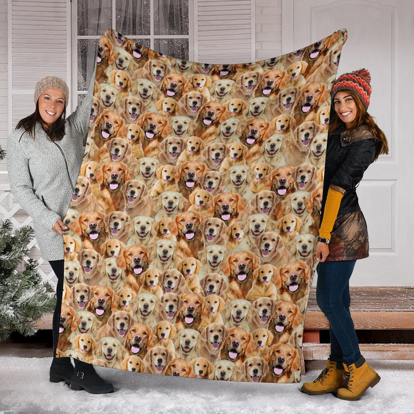 Golden Retriever Full Face - Carbone's Marketplace