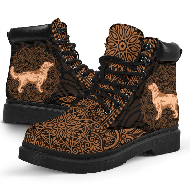 Golden Retriever Mandala - Carbone&