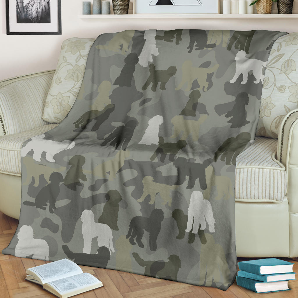 Goldendoodle Camo Blanket - Carbone's Marketplace