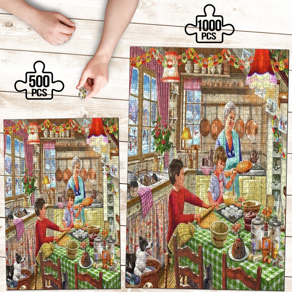 Grandma's Kitchen Jigsaw Puzzle - Carbone's Marketplace