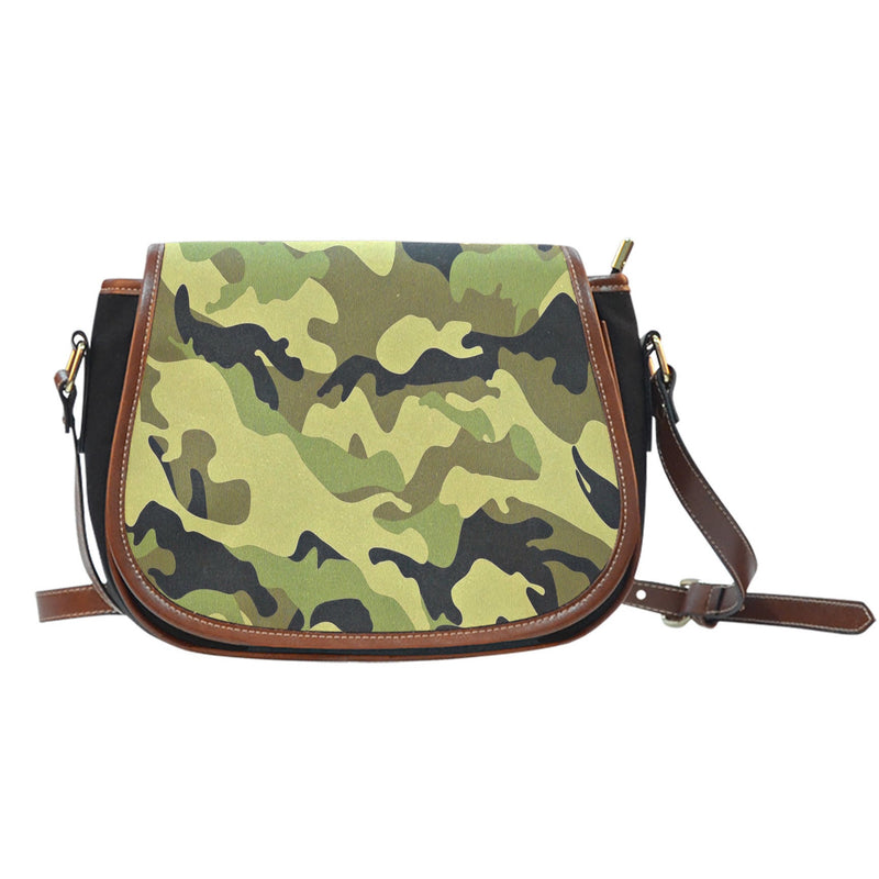 Green Camouflage Saddle Bag - Carbone&