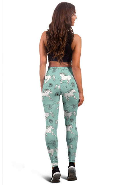 Green Horse Leggings - Carbone's Marketplace