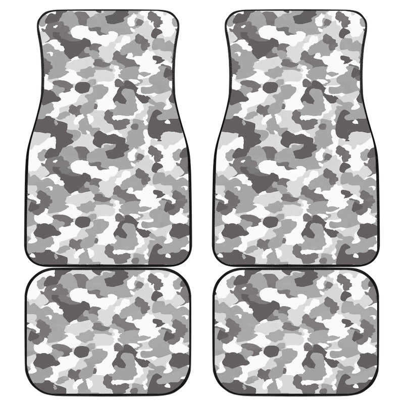 Grey Camouflage Floor Mats - Carbone&