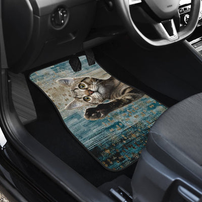 Grey kitten cute Car Floor Mat - Carbone's Marketplace