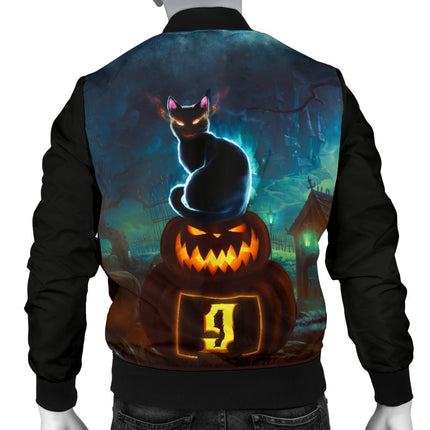 Halloween Men's Bomber Jacket - Carbone's Marketplace