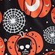 Halloween Theme Bow Front Round Neck Dress - Carbone&