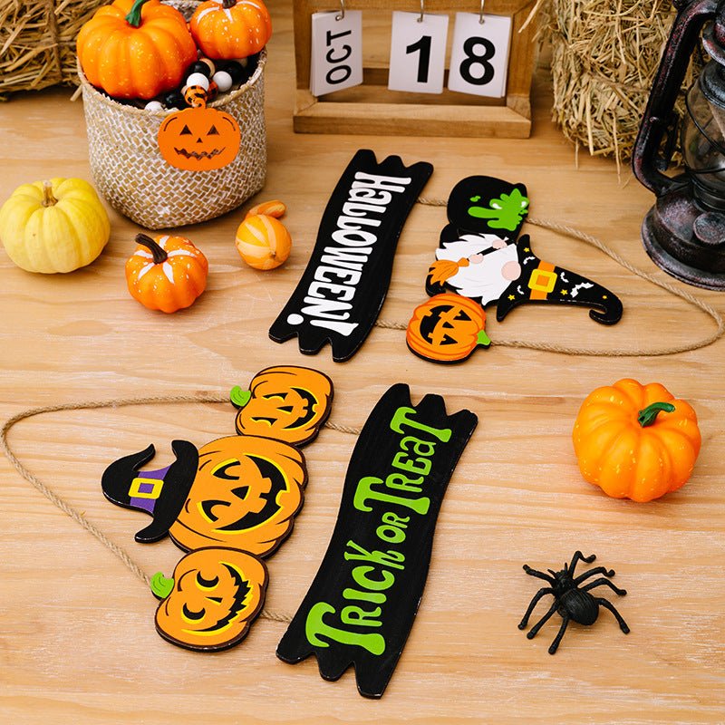 HALLOWEEN TRICK OR TREAT Hanging Decoration - Carbone's Marketplace
