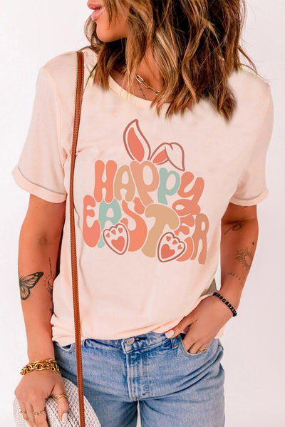 HAPPY EASTER Graphic Tee - Carbone's Marketplace