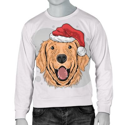 Have A Golden Christmas Men's Sweater for Golden Retriever Dog Lovers - Carbone's Marketplace