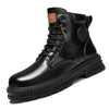 High Top Boots Men's Leather Shoes - Carbone's Marketplace