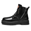 High Top Boots Men's Leather Shoes - Carbone's Marketplace