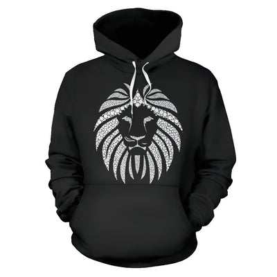 Hoodie Lion Print Men's - Carbone's Marketplace