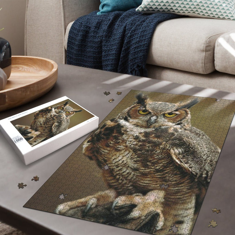 Horned Owl Jigsaw Puzzle - Carbone&