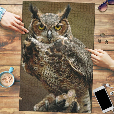 Horned Owl Jigsaw Puzzle - Carbone's Marketplace