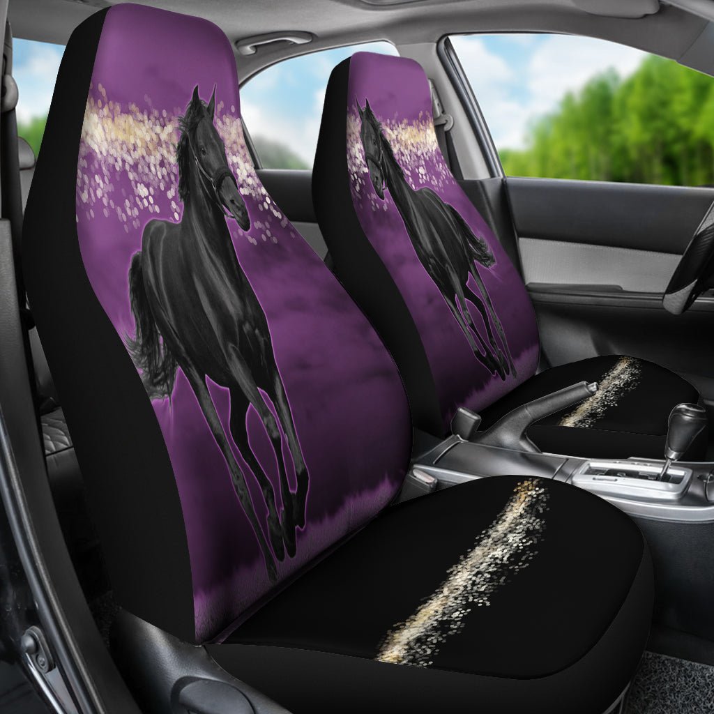 Horse Pink Night Car Seat Covers - Carbone's Marketplace