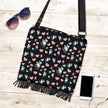 Husky Dog Hearts Crossbody Boho Handbag - Carbone's Marketplace