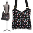 Husky Dog Hearts Crossbody Boho Handbag - Carbone's Marketplace