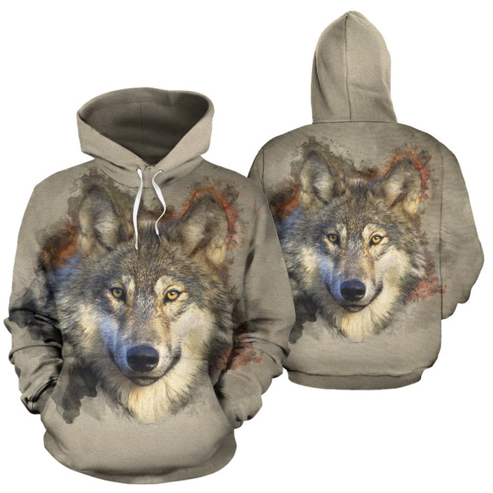 I Am A Wolf Men's Hoodie - Carbone's Marketplace