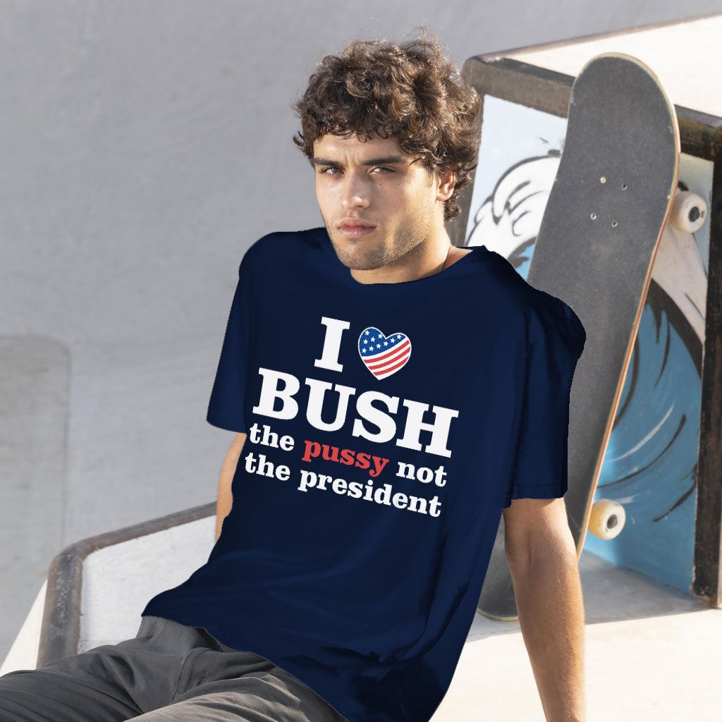 I Love Bush T-Shirt - President T-Shirt - Carbone's Marketplace