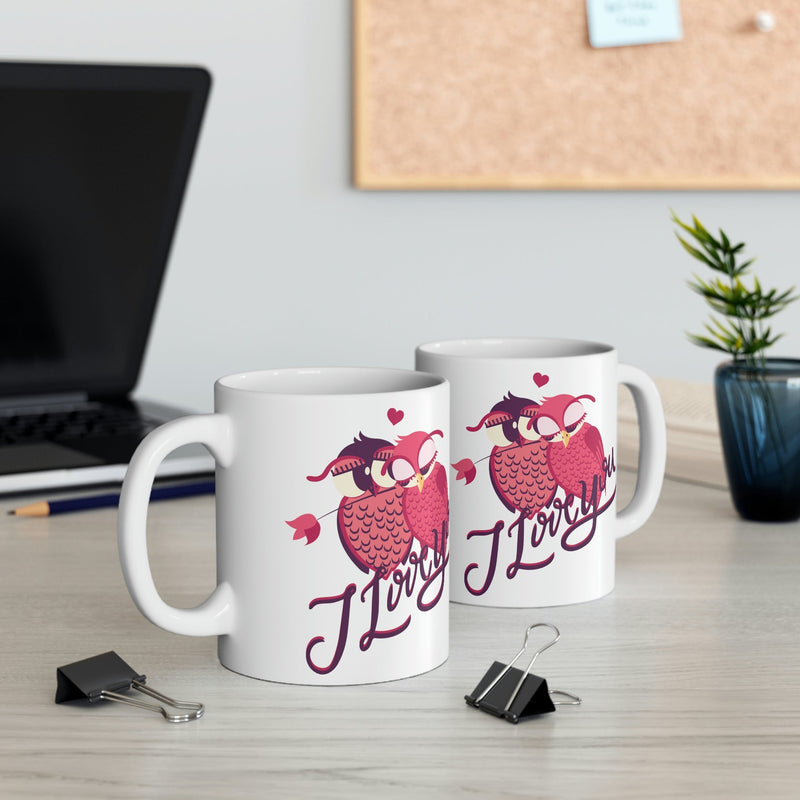 I Love You Owls Mug 11oz - Carbone&