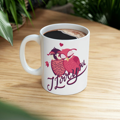 I Love You Owls Mug 11oz - Carbone's Marketplace