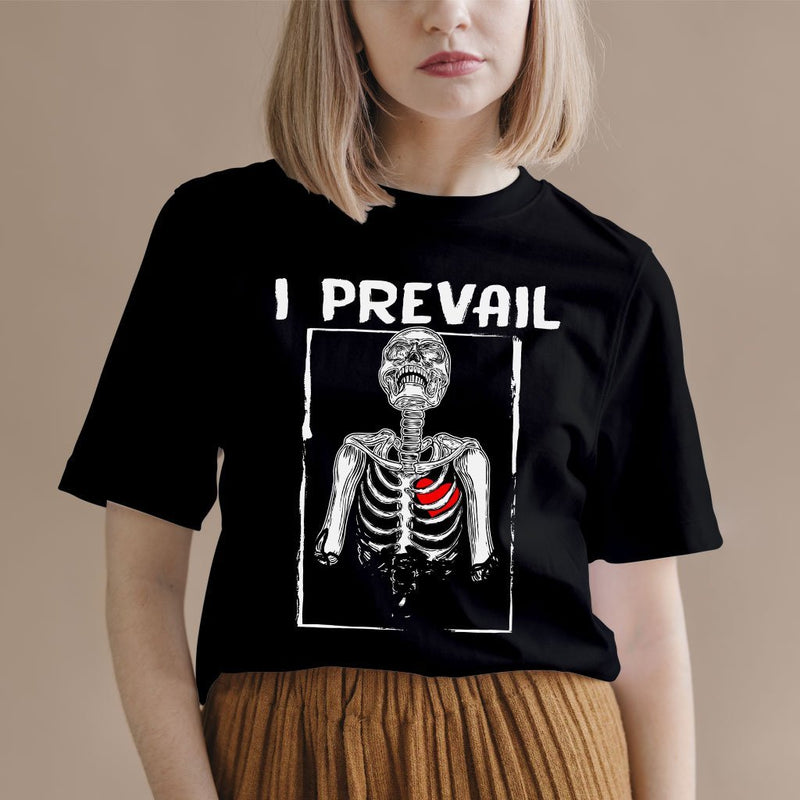 I Prevail T-Shirt - Skull T-Shirt - Carbone&
