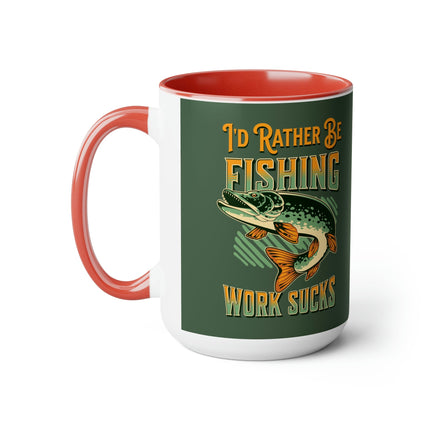 I'd Rather Be Fishing Mug, wrap - Carbone's Marketplace