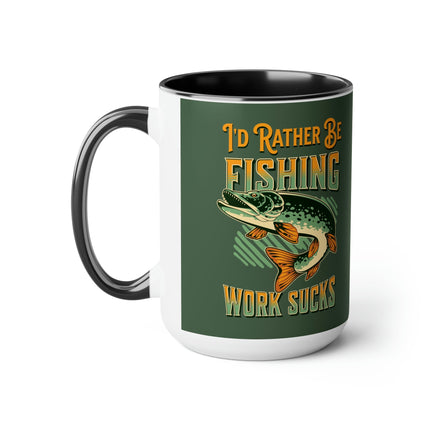 I'd Rather Be Fishing Mug, wrap - Carbone's Marketplace