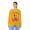 I'm A Treat Not A Trick- Halloween Crewneck Sweatshirt - Carbone's Marketplace